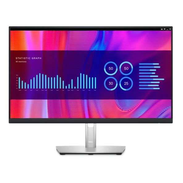 DELL 23.8" IPS P2423DE 5MS 60HZ HDMI-DP USB-C KURUMSAL MONİTÖR 2560X1440