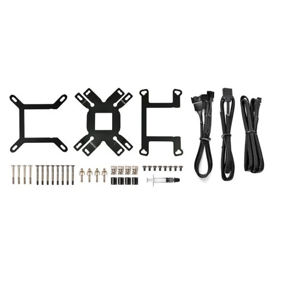 THERMALTAKE 360MM TH360 SNOW EDITION ARGB AM5-1700P SIVI SOĞUTMALI İŞLEMCİ FANI BEYAZ - Resim 6