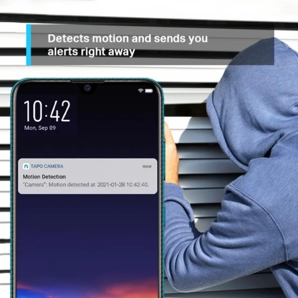 Tp-Lınk Tapo C210 Ev Güvenliği İçin Pan/Tılt Kablosuz Kamera - Resim 3