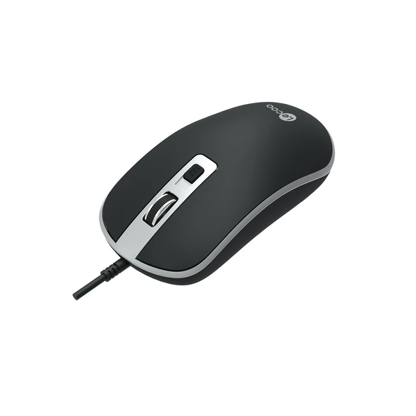 LENOVO LECOO MS104 USB 1600dpi Optic Siyah Mouse - 4