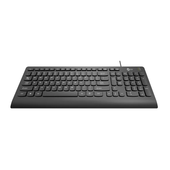 LENOVO LECOO KB103 USB Q Trk Siyah Multimedya Klavye - 2