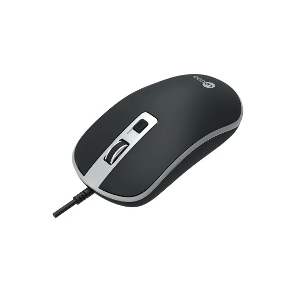 LENOVO LECOO MS104 USB 1600dpi Optic Siyah Mouse - 2