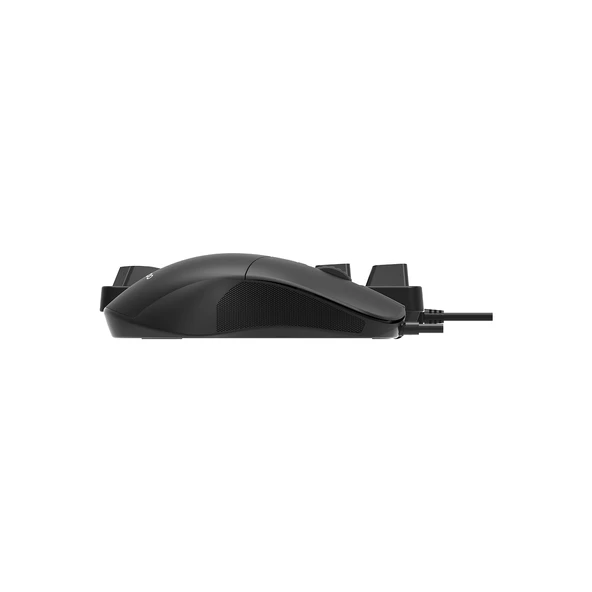 LENOVO LECOO CM101 USB Q Trk Optic Mouse Siyah Multimedya Klavye - Mouse Set - Resim 6