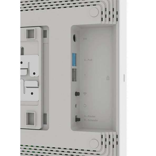 KEENETIC VOYAGER PRO KN-3510-01EN AX1800 Mesafe Genişletici Kurumsal Access Point Router PoE Tavan Tipi - 5