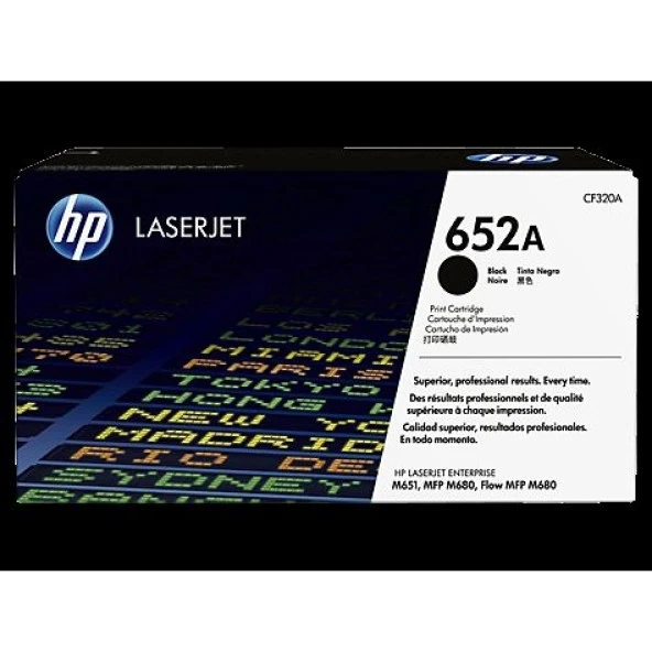 HP CF320A (652A) SIYAH TONER 11.000 SAYFA