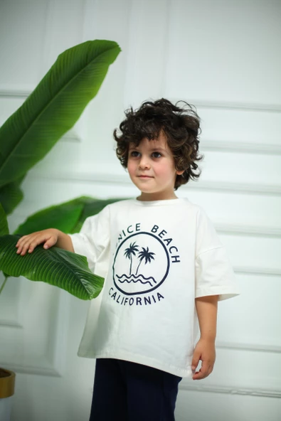 California Baskılı İkili Takım - 4