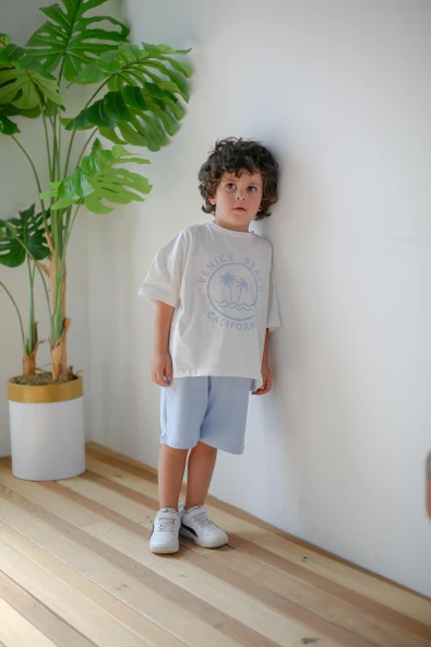 California Baskılı İkili Takım - 7