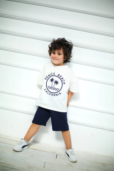 California Baskılı İkili Takım - 5