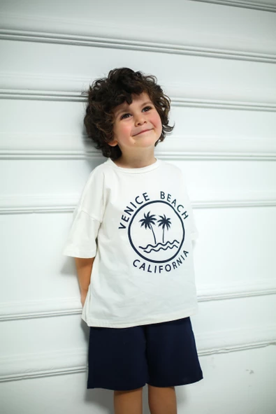 California Baskılı İkili Takım - 2