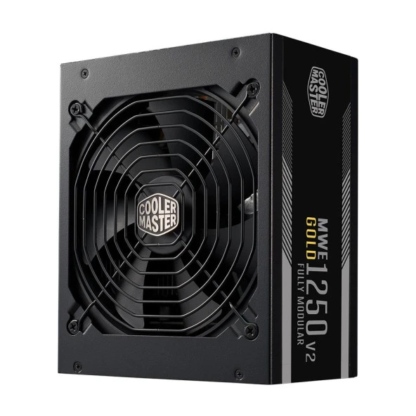 COOLERMASTER 1250W 80+ GOLD MWE V2 MPE-C501-AFCAG-3EU PCIE 5.0 TAM MODÜLER POWER SUPPLY