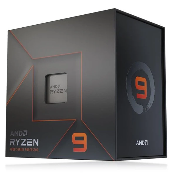 AMD RYZEN 9 7900 78MB 12çekirdekli VGA YOK AM5 170w Kutulu+Fanlı ürün görseli