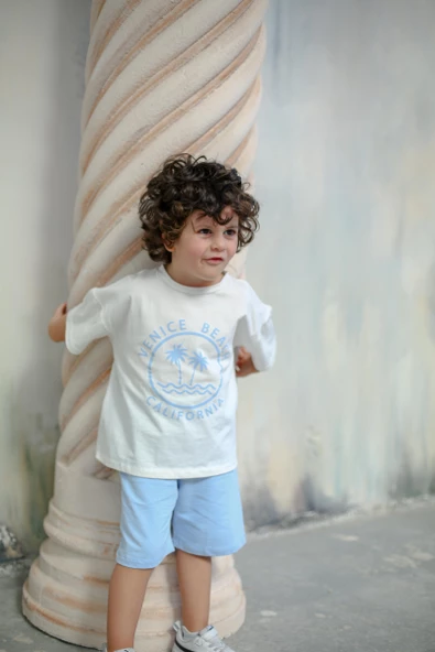 California Baskılı İkili Takım - 9