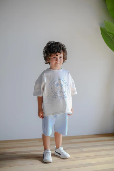 California Baskılı İkili Takım - 6