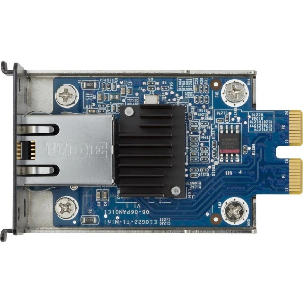 SYNOLOGY E10G22-T1-Mini Kompakt Synology sunucuları için 10 GbE RJ-45 ağ yükseltme modülü
