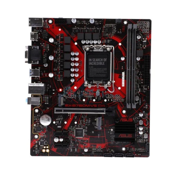 ASUS EX-B760M-V5 D4-CSM DDR4 HDMI-DP PCIE 4.0 1700p mATX KURUMSAL ANAKART - Resim 2