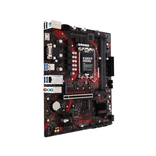 ASUS EX-B760M-V5 D4-CSM DDR4 HDMI-DP PCIE 4.0 1700p mATX KURUMSAL ANAKART - Resim 3