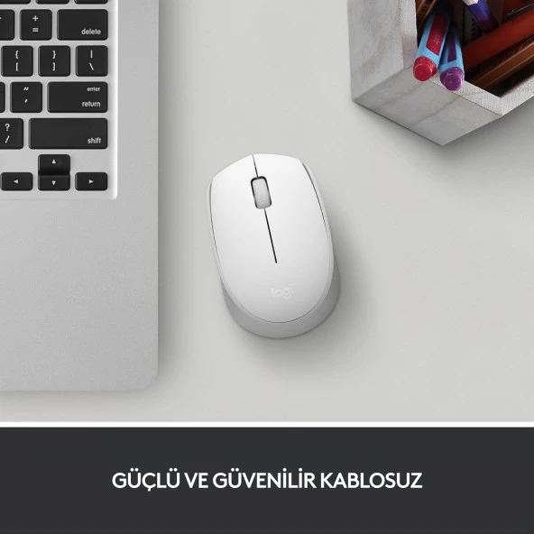Logıtech M171 Kablosuz Mouse-Beyaz 910-006867 - Resim 2