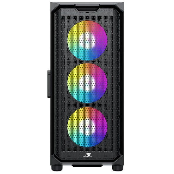 POWERBOOST 650W 80+ VK-K521B Gaming Mid-Tower PC Kasası - Resim 2