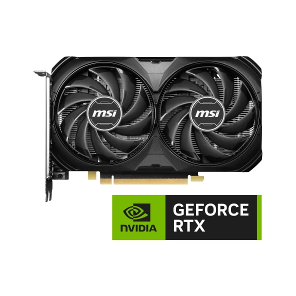 MSI RTX4060TI 8GB VENTUS 2X OC GDDR6 128bit HDMI DP PCIe 16X v4.0 - Resim 3