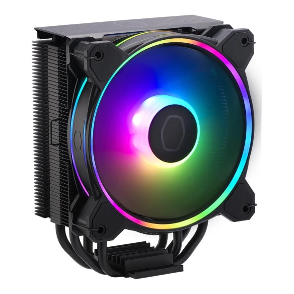 COOLERMASTER HYPER 212 HALO BLACK RR-S4KK-20PA-R1 Hava Soğutmalı AM5-1700p İşlemci Fanı - Resim 2