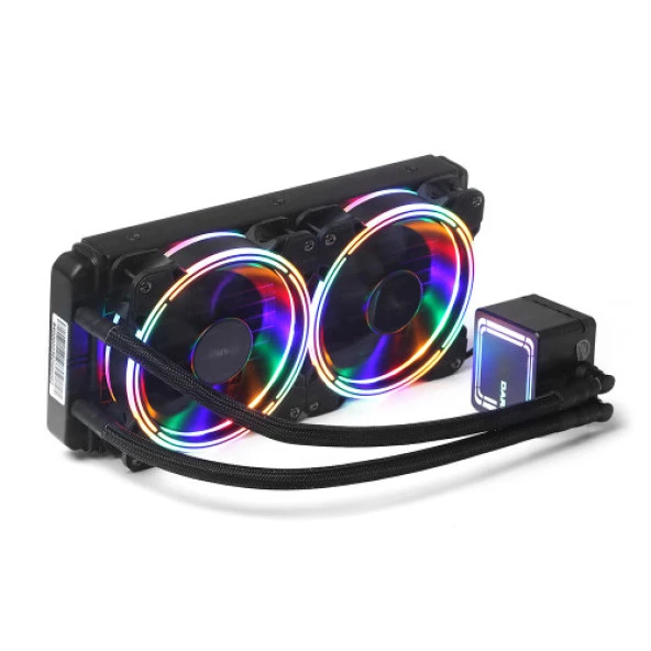 DARK 240MM AQUA FORCE W246 DKCCW246 RGB AM5-1700P SIVI SOĞUTMALI İŞLEMCİ FANI ürün görseli