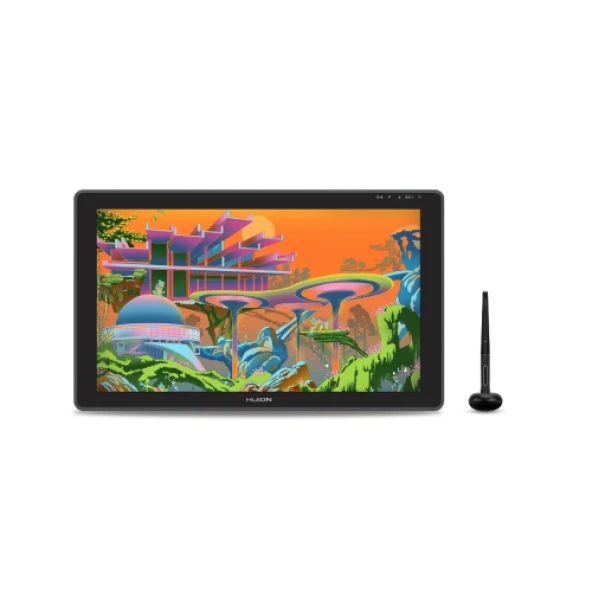 Huion Kamvas 21.5" Plus IPS Panel Full HD LCD Grafik Tablet 8192 Kademe Basınç Hassasiyetli, Grafik Tablet (HUGS2202)