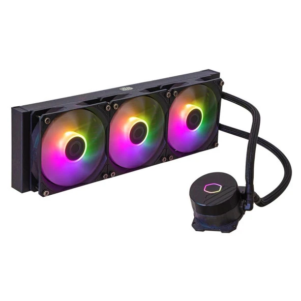 COOLERMASTER 360MM ML360L CORE ARGB MLW-D36M-A18PZ-R1 SIVI SOĞUTMALI AM5-1700p İŞLEMCİ FANI