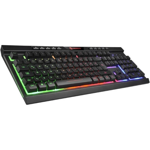 GameBooster GB-G69K USB Q Trk Rainbow Aydınlatmalı Siyah Gaming Klavye - 2