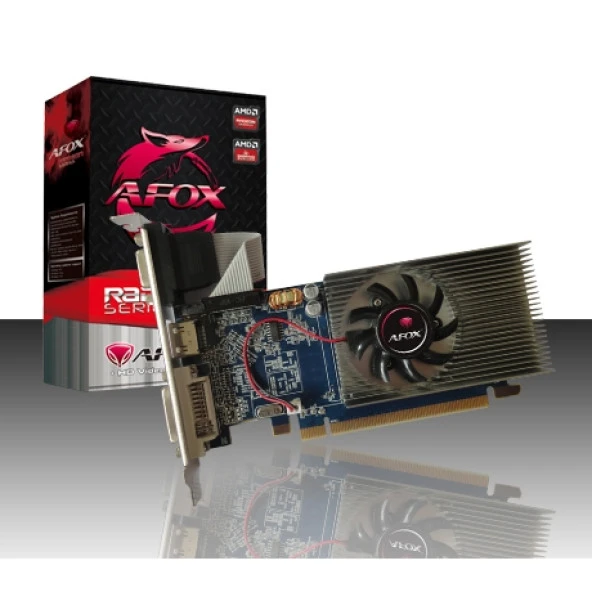 AFOX HD5450 2GB AF5450-2048D3L4 DDR3 64bit HDMI DVI PCIe 16X v2.0 ürün görseli