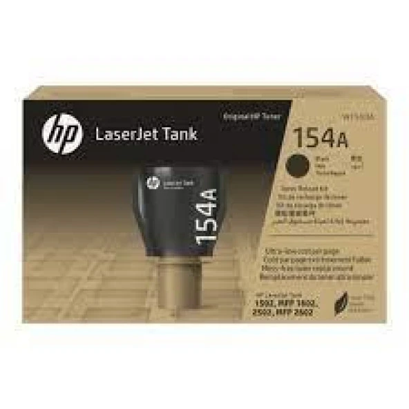 HP W1540A (154A) SIYAH LASERJET TONER RLD KIT - 1