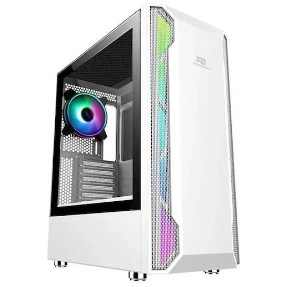 POWERBOOST PB-P3509BW GAMING MID-TOWER PC KASASI BEYAZ ürün görseli