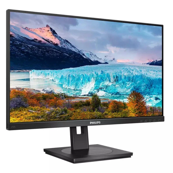 PHILIPS 27" IPS 272S1M/00 4MS 75HZ HDMI-DP-DVI EV OFİS MONİTÖRÜ 1920X1080 - Resim 2