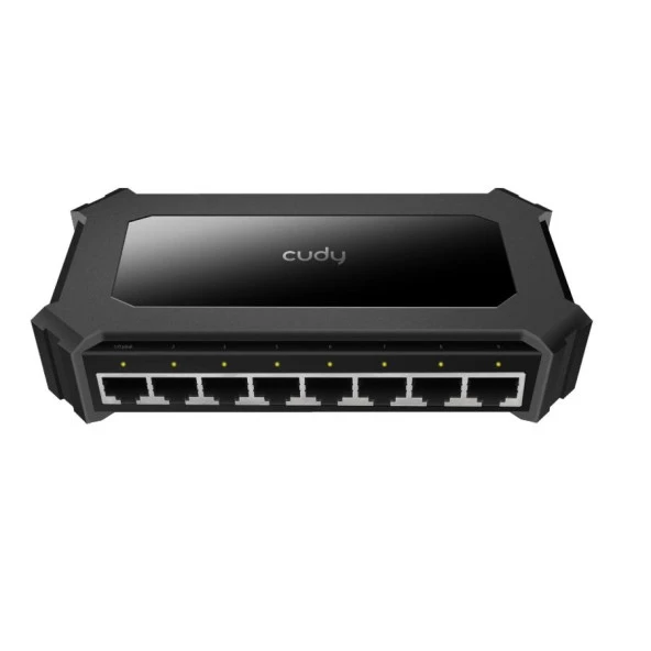 CUDY GS108D 8 Port 10/100/1000 Yönetilemez Desktop Plastik Kasa Switch ürün görseli