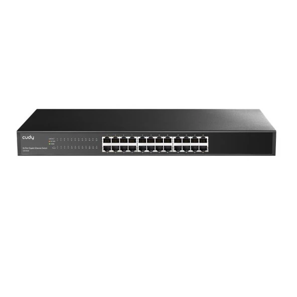 CUDY 24port GS1024 Gigabit Yönetilemez Metal Kasa Switch