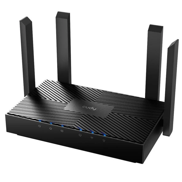 CUDY WR3000 AX3000 GIGABIT Dual Band EV Ofis Tipi Router - Resim 2