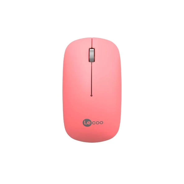 LENOVO LECOO WS214 Kablosuz 1600dpi Optic Pembe Mouse ürün görseli