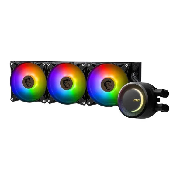 MSI 360MM CORELIQUID E360 RGB SIVI SOĞUTMALI AM5-1700P İŞLEMCİ FANI - Resim 4