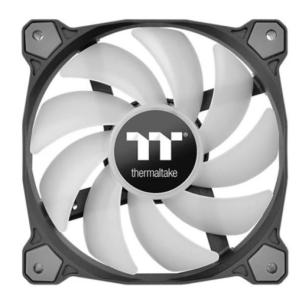 THERMALTAKE 12cm Pure Plus 12 RGB CL-F063-PL12SW-A Siyah 18x LED RGB 3lü Kasa Fanı Kiti 6pin Hız Kontrollü
