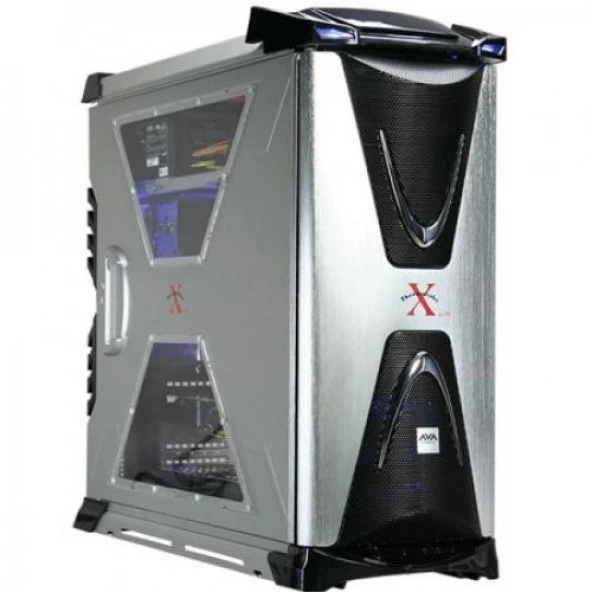 Thermaltake XaserVI Gümüş FullTower Pencereli Aluminyum Kasa (PSU yok) - 2