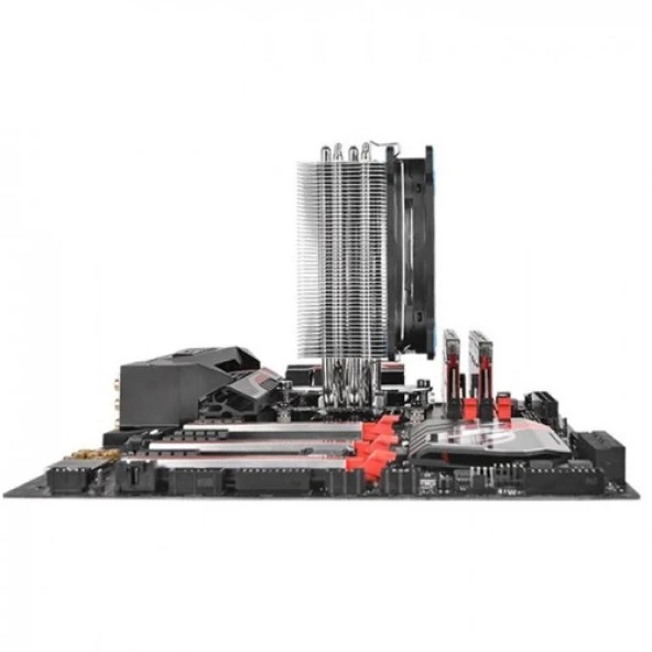 THERMALTAKE RIING SILENT CL-P022-AL12BU-A A4-1200P HAVA SOĞUTMALI İŞLEMCİ FANI - Resim 8