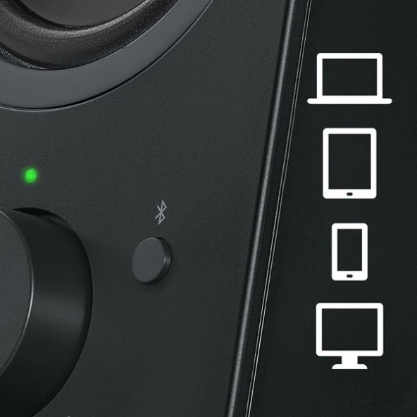 Logitech Z207 Bluetooth® Bilgisayar Hoparlör - Siyah 980-001295 - 5