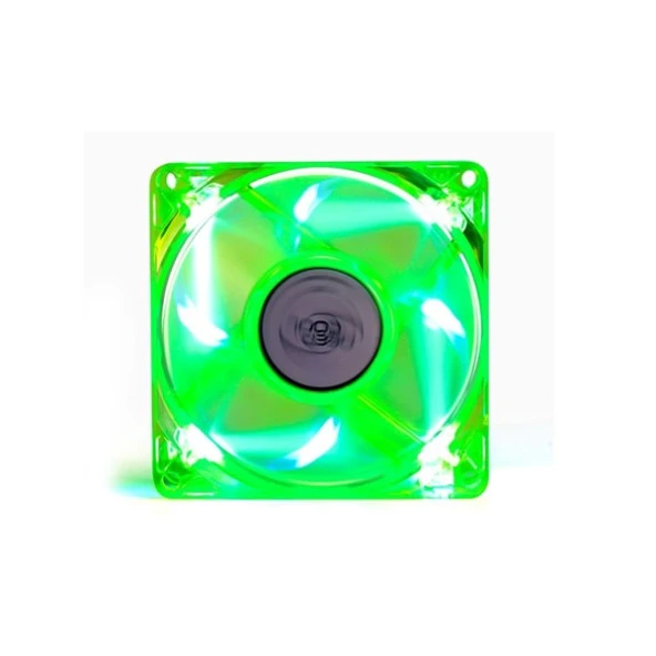 DEEPCOOL Xfan 80G/B Yesıl Uzerıne Mavı Ledlı Kasa Fanı 80Mm - Resim 2