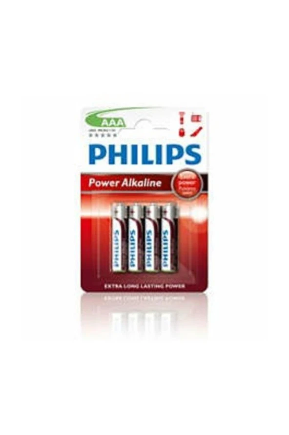 Philips Alkalin Aaa Ince 4'lü Kalem Pil