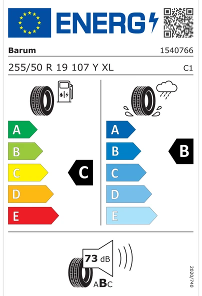 Barum Bravuris 5HM 255/50R19 107Y XL FR Yaz Lastiği - 2024 - 3