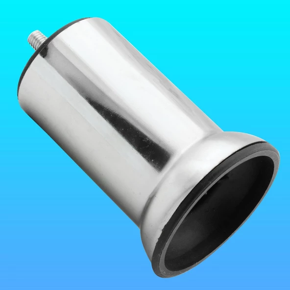 Mobilya Kanepe Baza Koltuk Destek Yükseltme Ayağı M8 Civatalı Krom Metal Ayakları 10 cm 8 Adet - Resim 6