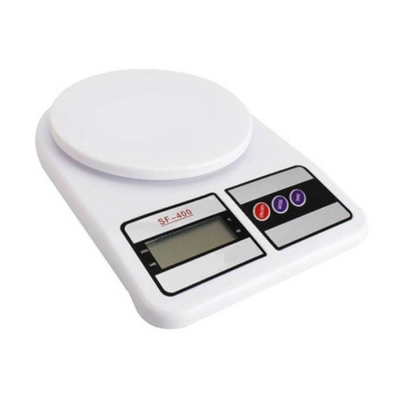 Dijital Ekranlı Hassas Terazi 10 kg Kapasiteli LCD Ekranlı Mutfak Tartısı Ölçüm Cihazı - 4