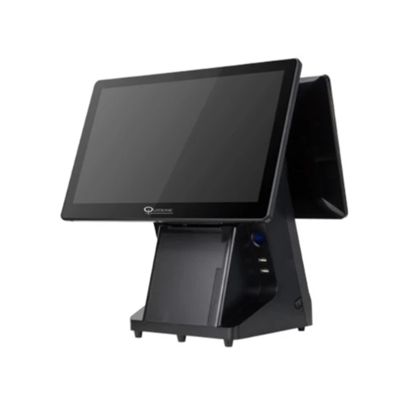QUATRONIC 15.6" DOKUNMATIK DEX1561-D CELERON J1900-4GB RAM-120GB SSD-FDOS POS PC - 1