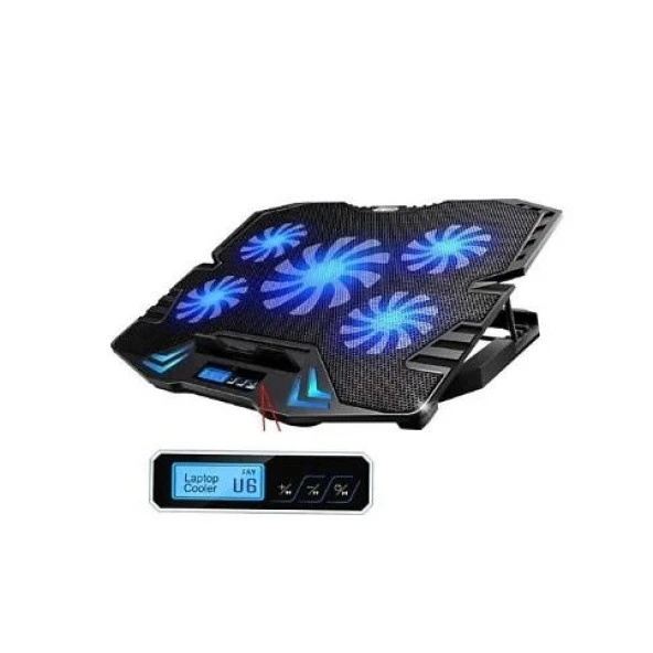 FRISBY FNC-5255B 17" ve Altı 5x Fan 3x Kademe 2xUSB Notebook Soğutucu Stand