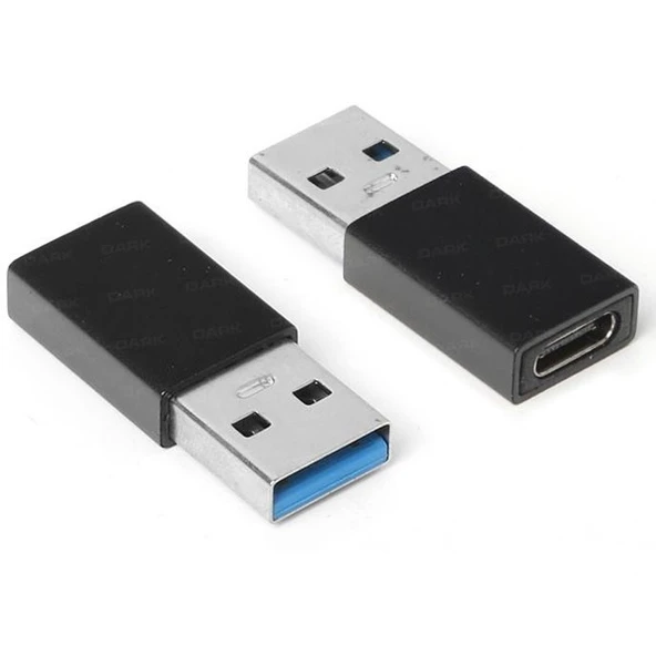 Dark USB3.0 Type-A - USB3.1 Type-C Dişi  Dönüştürücü ürün görseli