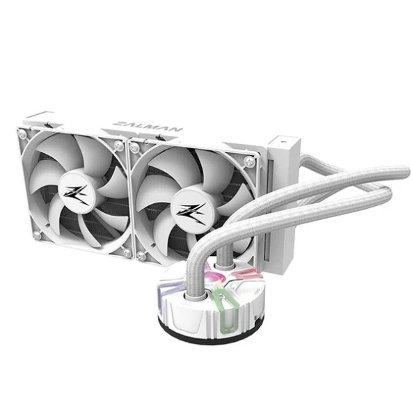 ZALMAN 240MM RESERATOR5-Z24-WH RGB SIVI SOĞUTMALI AM5-1700P İŞLEMCİ FANI BEYAZ - Resim 5